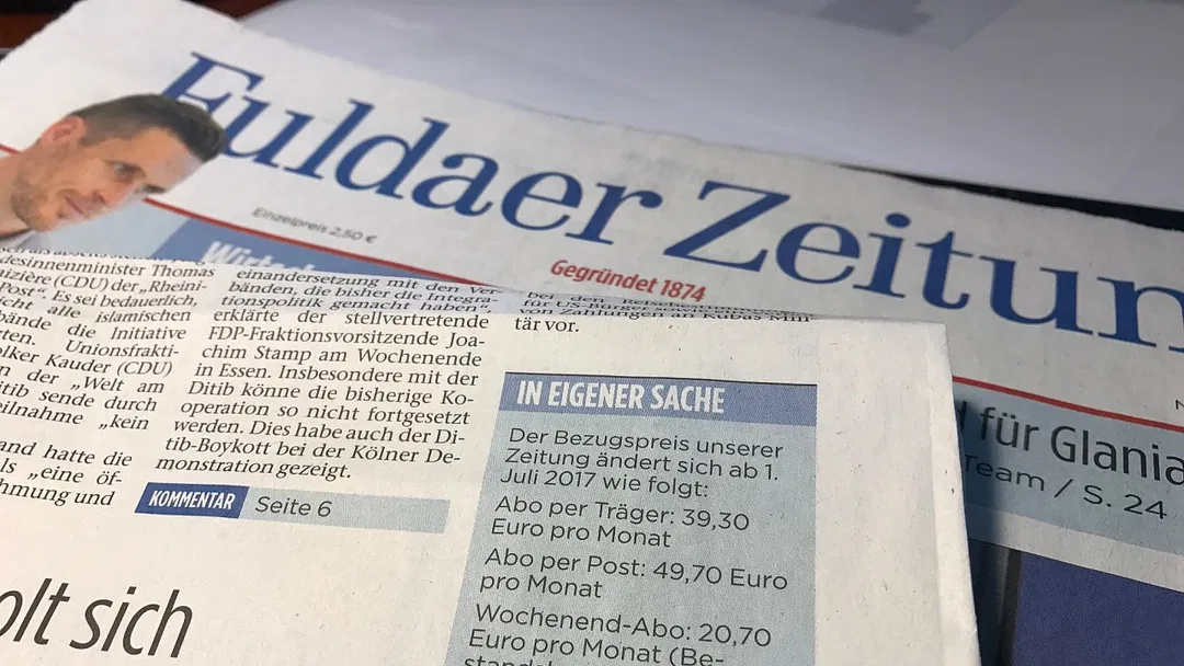 Warum sich ein Fuldaer Zeitung Abo lohnt